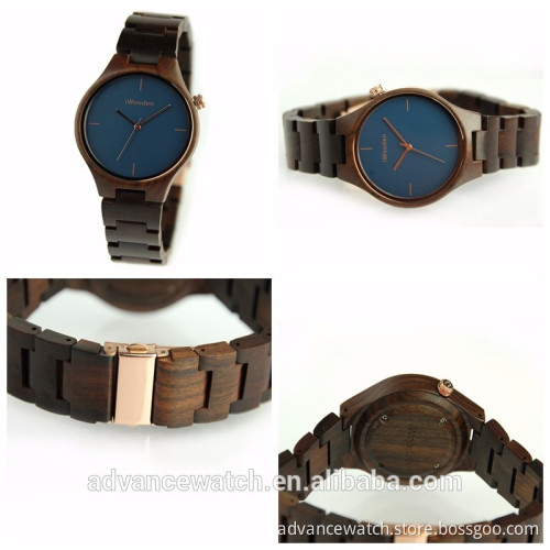 Wholesale simple men wood watch, Custom Logo wristwatch men, natural wood watch with high quality watch wood